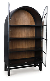 Furniture City Houma - Ashley Furniture - Greddinton Display Cabinet - Display Cabinet / Brown/Black - PCD824-476