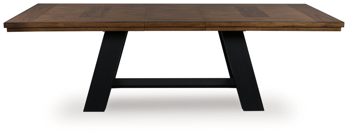 Furniture City Houma - Ashley Furniture - Greddinton Dining Extension Table - Dining Extension Table / Brown/Black - PCD824D11