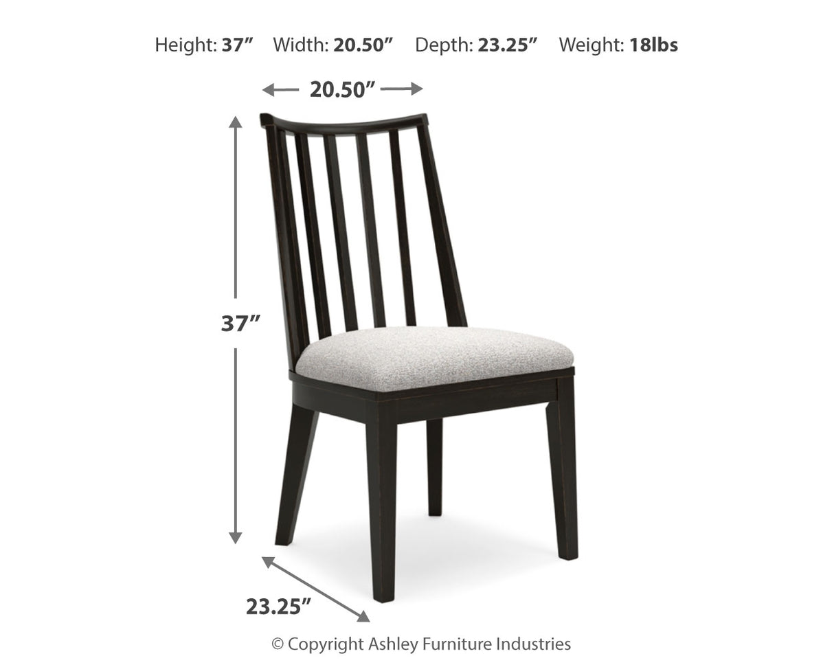 Galliden Dining Table and 6 Chairs