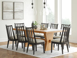 Furniture City Houma - Ashley Furniture - Galliden Dining Table and 8 Chairs - Dining Table and 8 Chairs - D841D9