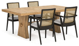 Galliden Dining Table and 4 Chairs