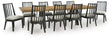 Furniture City Houma - Ashley Furniture - Galliden Extension Dining Table and 10 Chairs - Extension Dining Table and 10 Chairs - D841D13