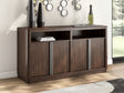Furniture City Houma - Ashley Furniture - Dilenno Dining Server - Dining Room Server / Dark Brown - PCD857-60
