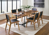 Fortmaine Dining Table and 6 Chairs