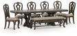 Furniture City Houma - Ashley Furniture - Maylee Dining Table, 6 Chairs and Bench - Dining Table, 6 Chairs and Bench - D947D15