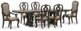Maylee Dining Table and 6 Chairs