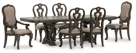 Furniture City Houma - Ashley Furniture - Maylee Dining Table and 6 Chairs - Dining Table and 6 Chairs - D947D3