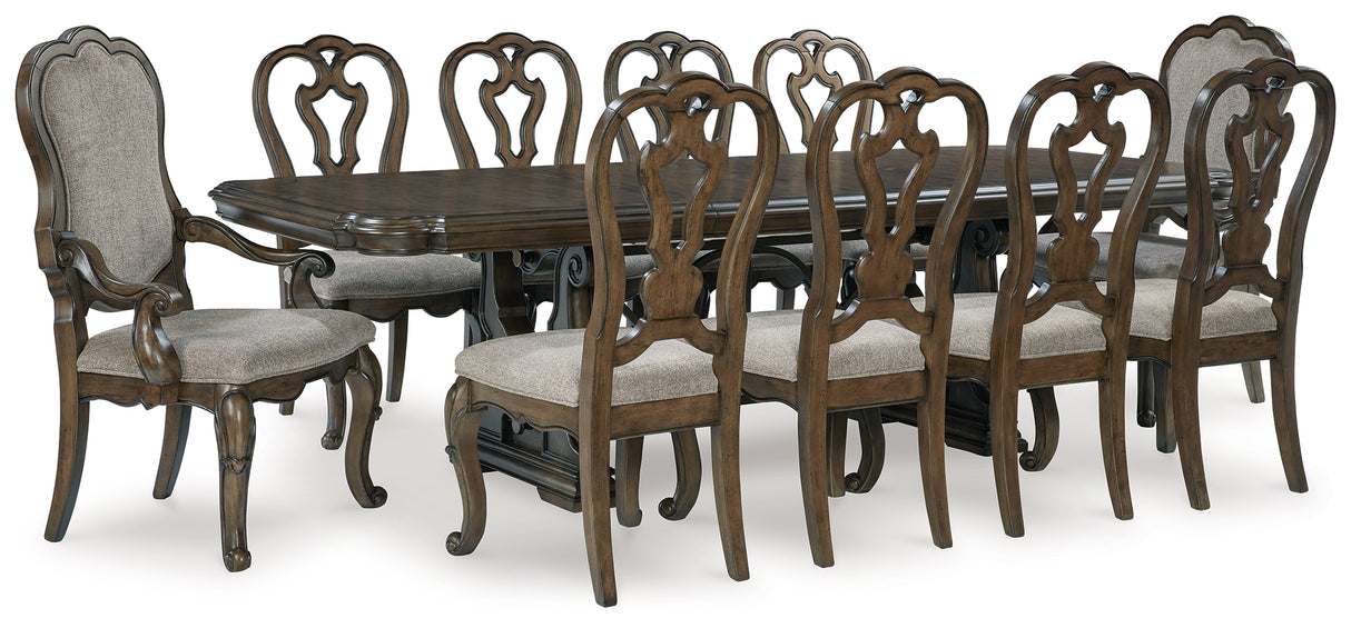 Maylee Dining Table and 10 Chairs