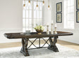 Furniture City Houma - Ashley Furniture - Maylee Dining Extension Table - Dining Extension Table / Dark Brown - D947D5