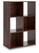 Furniture City Houma - Ashley Furniture - Glosmount Six Cube Organizer - Six Cube Organizer / Cherry/Light Brown - EA1055-3X2