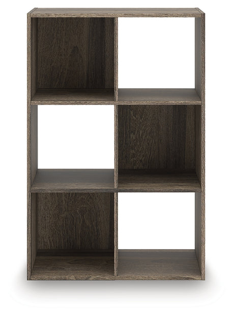 Furniture City Houma - Ashley Furniture - Shallifer Six Cube Organizer - Six Cube Organizer / Brown - EA1104-3X2