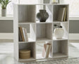 Furniture City Houma - Ashley Furniture - Paxberry Nine Cube Organizer - Nine Cube Organizer / Whitewash - EA1811-3X3
