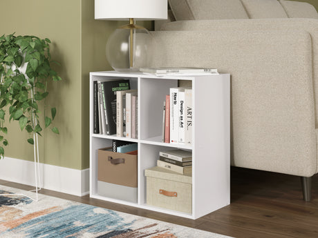 Furniture City Houma - Ashley Furniture - Onita Four Cube Organizer - Four Cube Organizer / White - EA9630-2X2
