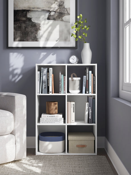 Furniture City Houma - Ashley Furniture - Onita Six Cube Organizer - Six Cube Organizer / White - EA9630-3X2