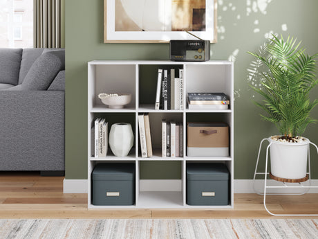 Furniture City Houma - Ashley Furniture - Onita Nine Cube Organizer - Nine Cube Organizer / White - EA9630-3X3