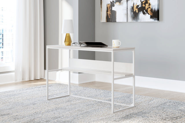 Furniture City Houma - Ashley Furniture - Deznee Office Desk - Home Office Desk / White - H162-14
