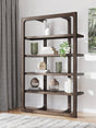 Furniture City Houma - Ashley Furniture - Breckington 76" Bookcase - Bookcase / Dark Brown - H556-70