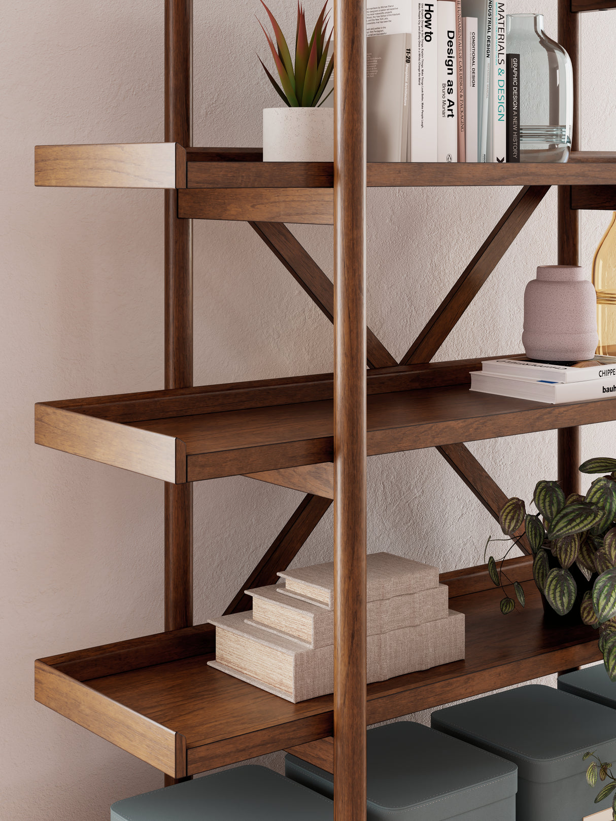 Lyncott 70" Bookcase