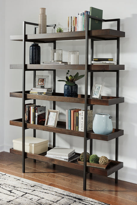 Furniture City Houma - Ashley Furniture - Starmore Bookcase - Bookcase / Brown - H633-70