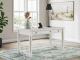 Furniture City Houma - Ashley Furniture - Robbinsdale Office Desk - L-Shaped Home Office Desk / Antique White - H742H1