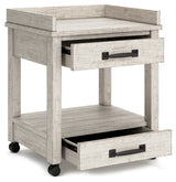 Carynhurst Home Office Desk, Bookcase and Printer Stand