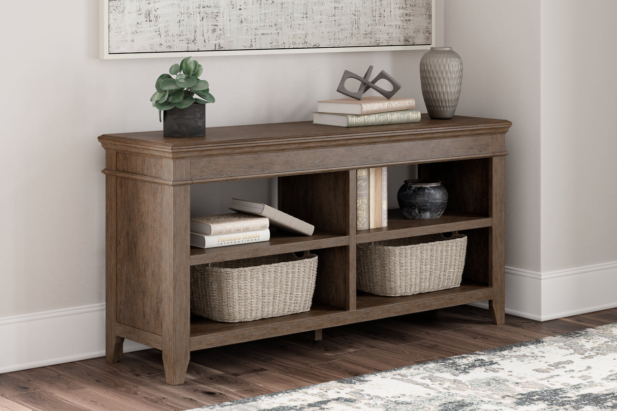 Furniture City Houma - Ashley Furniture - Janismore Credenza - Credenza / Weathered Gray - H776-46