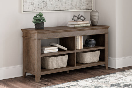 Furniture City Houma - Ashley Furniture - Janismore Credenza - Credenza / Weathered Gray - H776-46