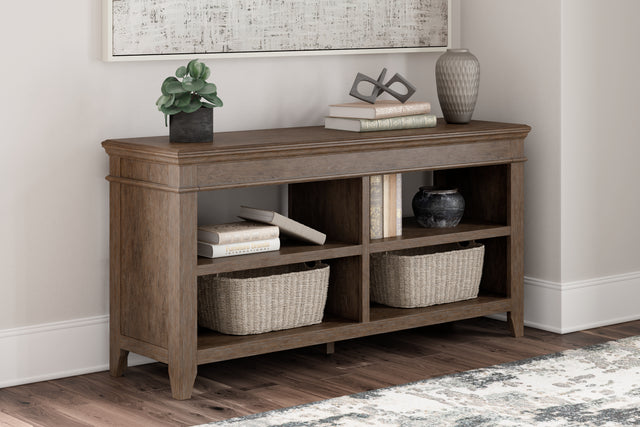 Furniture City Houma - Ashley Furniture - Janismore Credenza - Credenza / Weathered Gray - H776-46