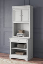 Furniture City Houma - Ashley Furniture - Kanwyn Bookcase - Bookcase / Whitewash - H777H7