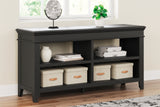 Furniture City Houma - Ashley Furniture - Beckincreek Credenza - Credenza / Black - H778-46