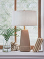 Furniture City Houma - Ashley Furniture - Dellner Table Lamp - Ceramic Table Lamp (1/CN) - L100854