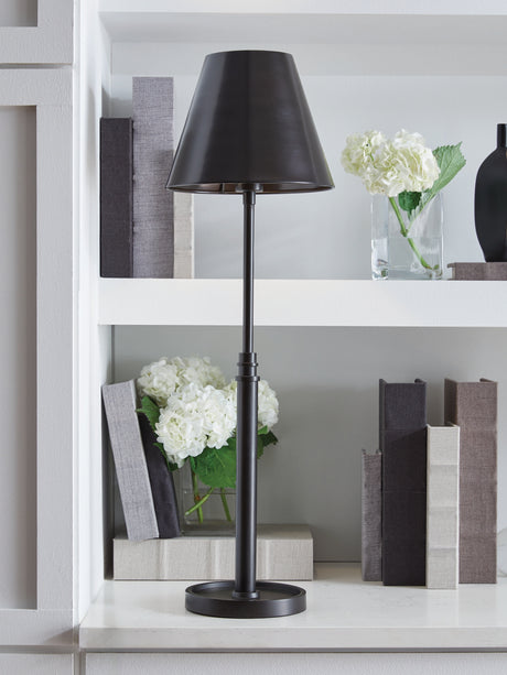 Furniture City Houma - Ashley Furniture - Wimner Lighting - Metal Table Lamp (1/CN) / Antique Bronze Finish - L208464