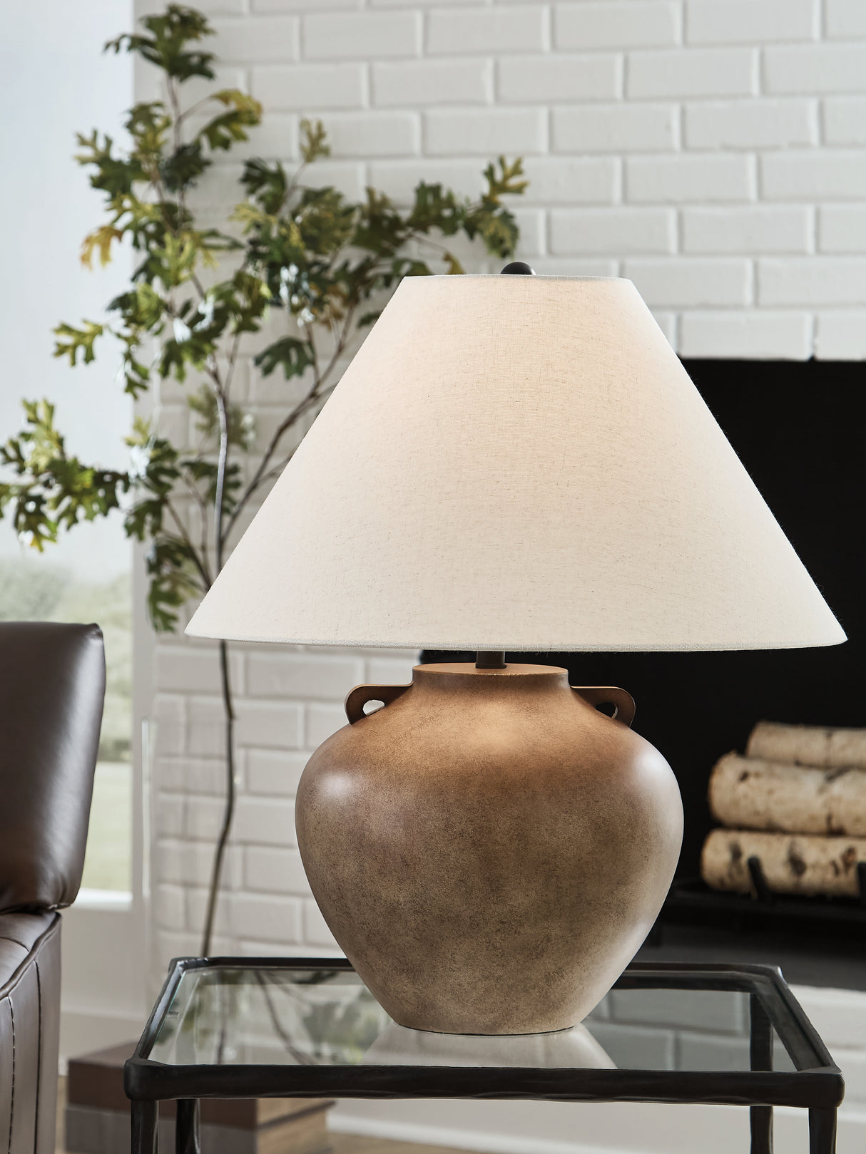 Furniture City Houma - Ashley Furniture - Ferrilby Table Lamp - Poly Table Lamp (1/CN) - L236064