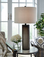 Furniture City Houma - Ashley Furniture - Dingerly Table Lamp (Set of 2) - Table Lamp (Set of 2) / Brown - L430824X2
