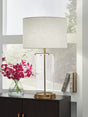 Furniture City Houma - Ashley Furniture - Gizeh Table Lamp - Glass Table Lamp (1/CN) - L430954