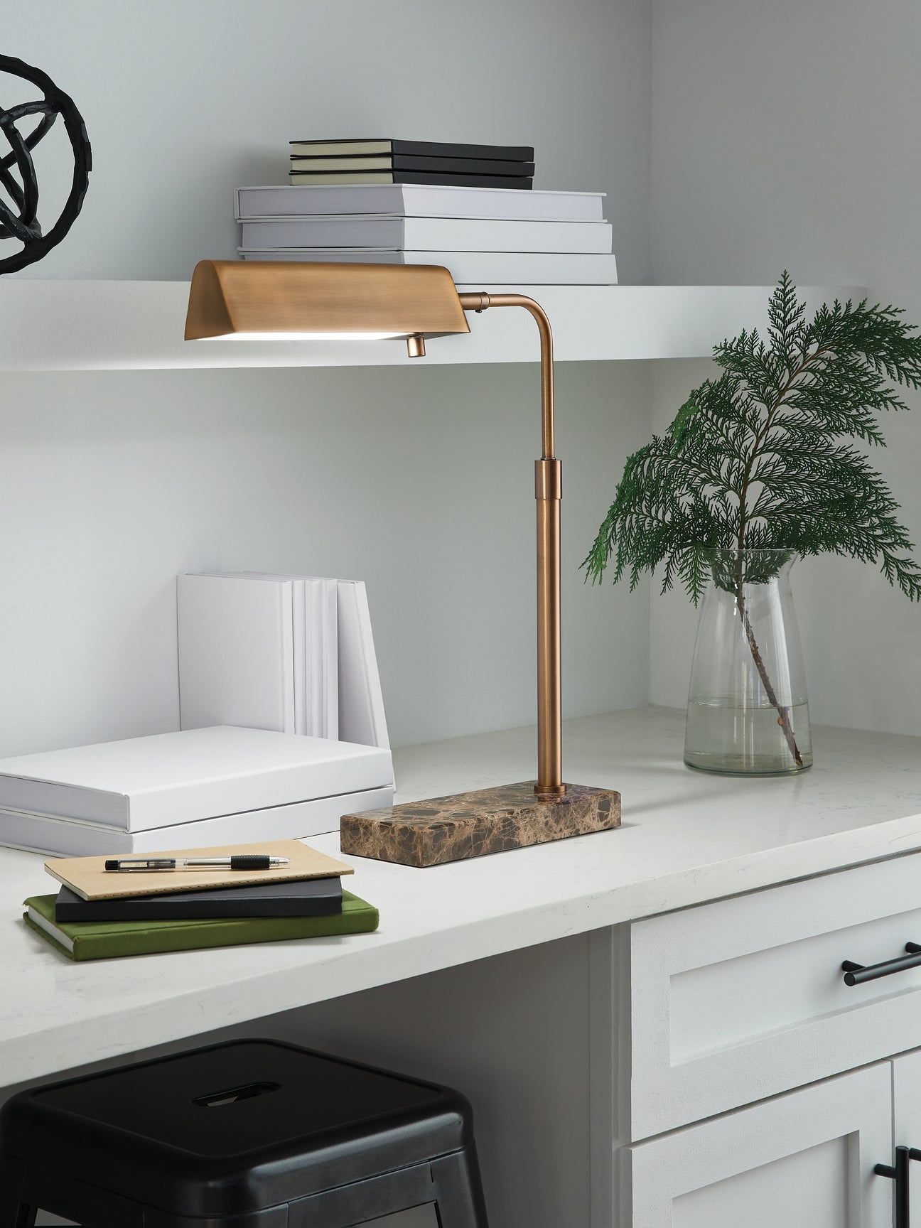 Furniture City Houma - Ashley Furniture - Yafe Desk Lamp - Metal Desk Lamp (1/CN) - L734412