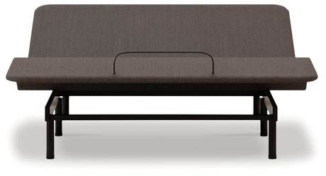 Furniture City Houma - Ashley Furniture - Head/Foot Model - Good Full Adjustable Head Base - Full Adjustable Head Base / Charcoal Gray - M5X322