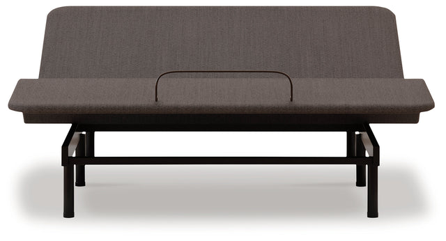 Furniture City Houma - Ashley Furniture - Head/Foot Model - Good Full Adjustable Head Base - Full Adjustable Head Base / Charcoal Gray - M5X322