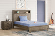 Furniture City Houma - Ashley Furniture - iKidz Ocean Twin Mattress and Pillow - Twin and Pillow 2/CN / Blue - M43011