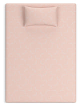 iKidz Coral Twin Mattress and Pillow