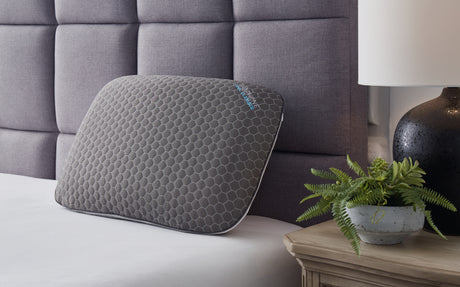 Furniture City Houma - Ashley Furniture - Zephyr 2.0 Graphene Contour Pillow (6/Case) - Graphene Contour Pillow (6/CS) / Dark Gray - M52113