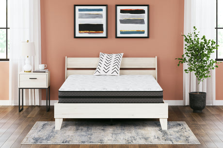 Furniture City Houma - Ashley Furniture - 10 Inch Pocketed Hybrid Twin Mattress - Twin / White - M58911