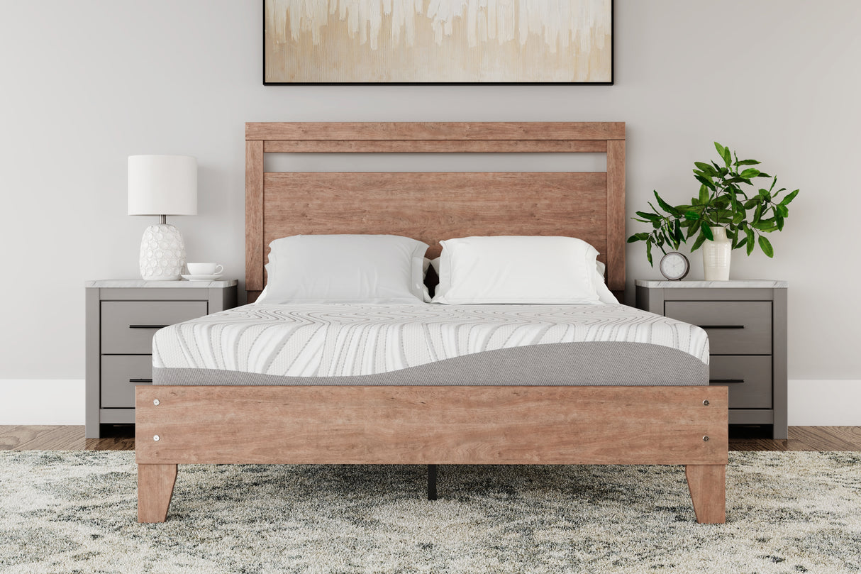 Furniture City Houma - Ashley Furniture - 8 Inch Memory Foam Mattresses - Queen / White - M59131