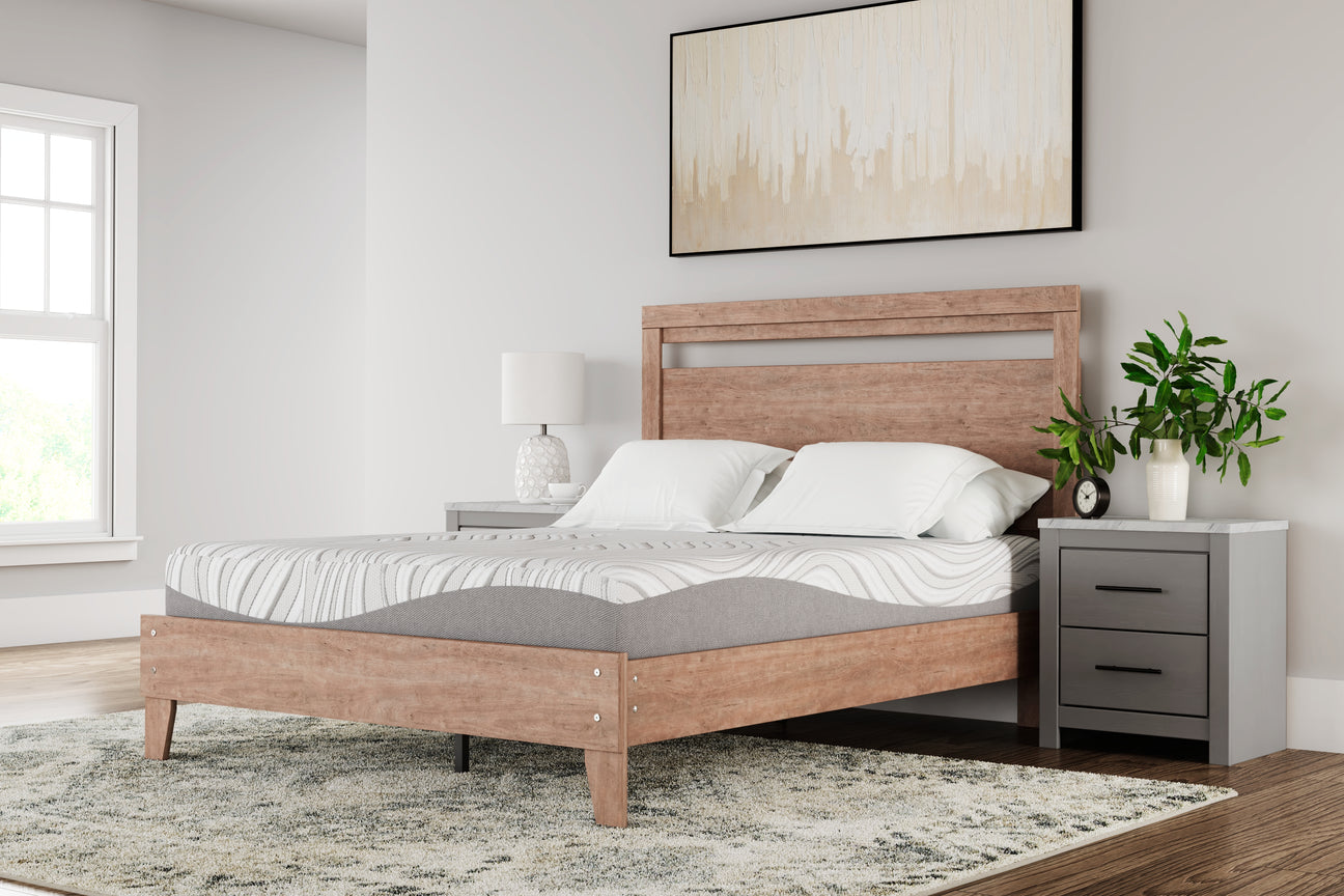 Furniture City Houma - Ashley Furniture - 10 Inch Memory Foam Mattresses - Twin / White - M59211