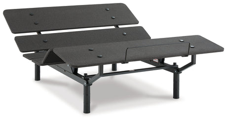 Furniture City Houma - Ashley Furniture - Cosmic Power Base Queen Adjustable Base - Queen Adjustable Base / Black - M8X232