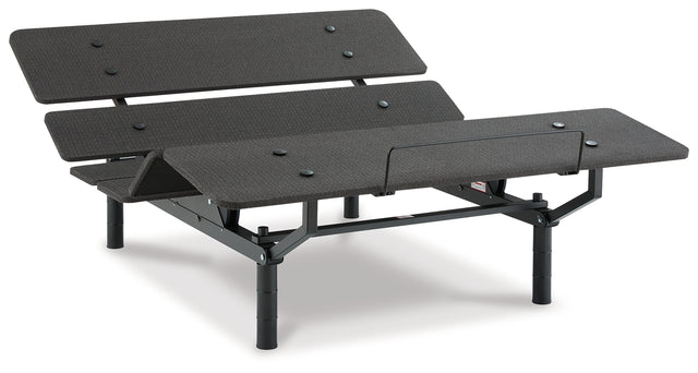 Furniture City Houma - Ashley Furniture - Cosmic Power Base Queen Adjustable Base - Queen Adjustable Base / Black - M8X232