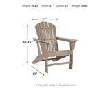 Sundown Treasure Adirondack Chair with End Table