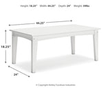 Hyland wave Outdoor Coffee Table