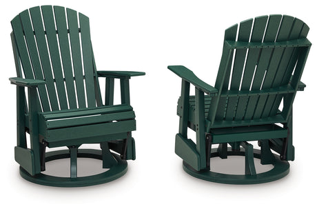 Shell Beach Outdoor Swivel Glider Chair