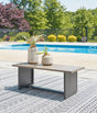 Furniture City Houma - Ashley Furniture - Bree Zee Outdoor End Table - Rectangular End Table / Brown - P160-703